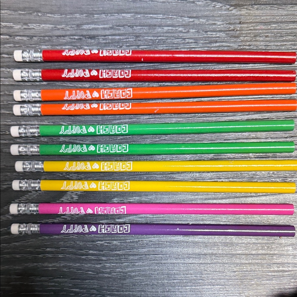 Coach Poppy Colorful pencil set - Picture 4 of 8